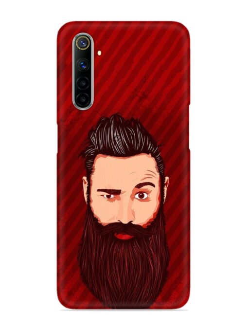 Beardo Man Snap Case for Realme 6 Zapvi