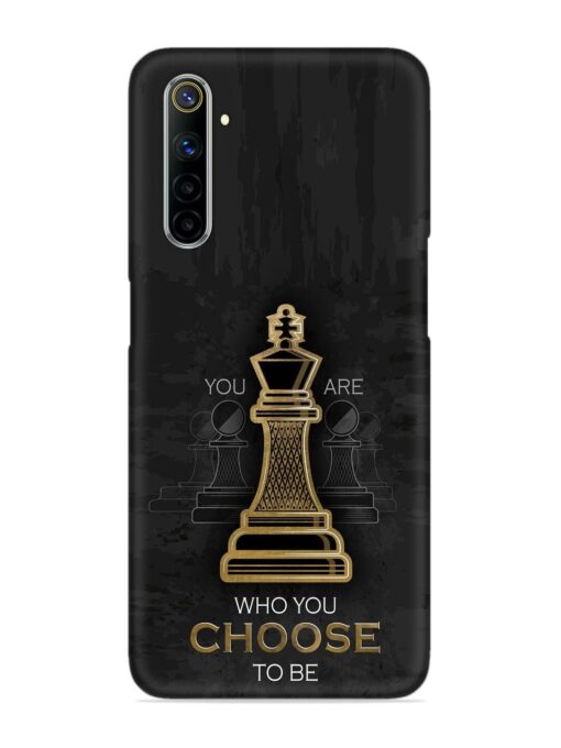 You Are Who Choose To Be Snap Case for Realme 6 Zapvi