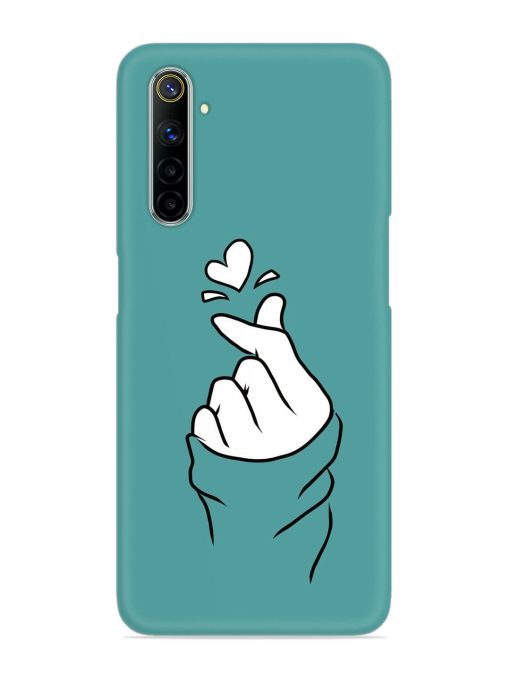 Korean Heart Sign Art Snap Case for Realme 6