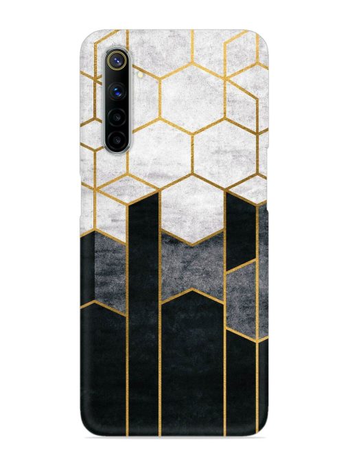 Cube Marble Art Snap Case for Realme 6