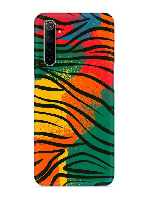 Bright Colorful Snap Case for Realme 6 Zapvi