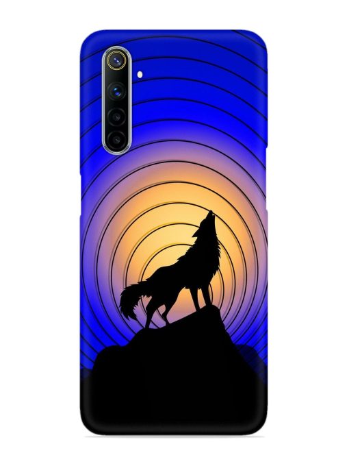 Fox Roaring Design Snap Case for Realme 6 Zapvi