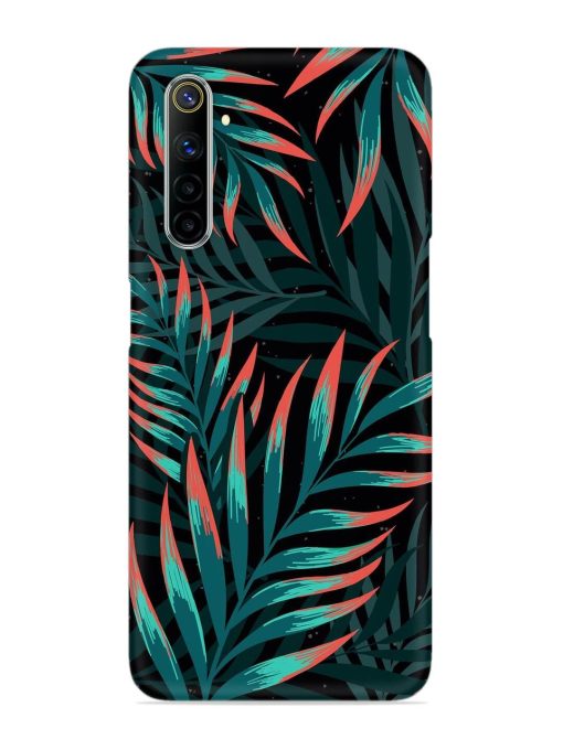 Green Leaf Art Snap Case for Realme 6 Zapvi