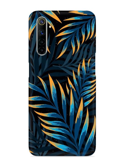 Abstract Leaf Art Snap Case for Realme 6