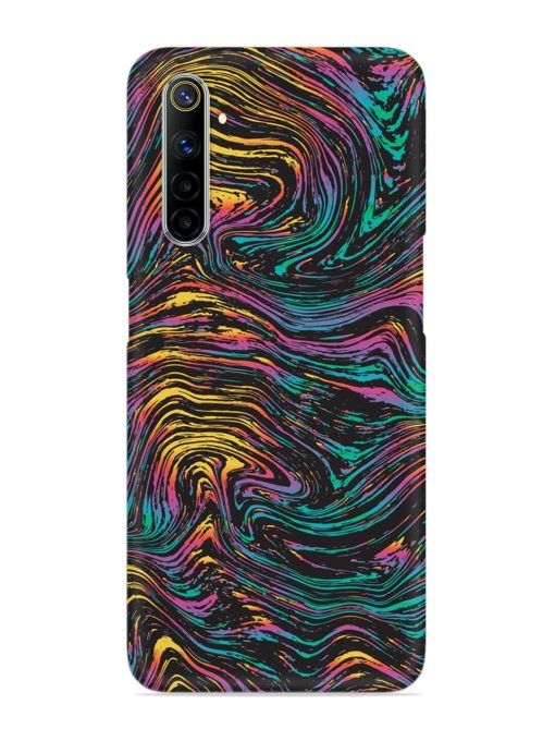 Abstract Liquid Colors Snap Case for Realme 6 Zapvi