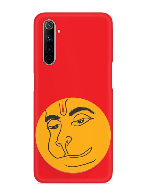 Lord Hanuman Vector Snap Case for Realme 6