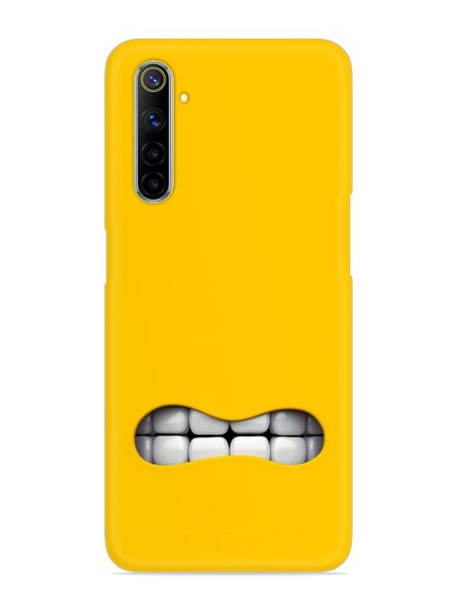 Mouth Character On Snap Case for Realme 6 Zapvi