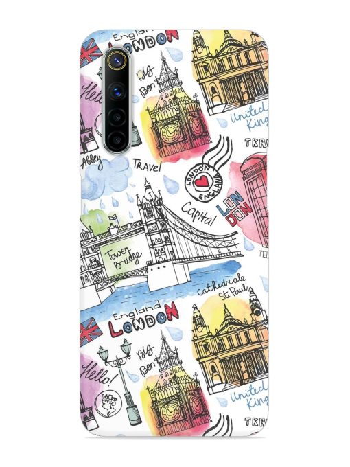 Vector London Landmark Snap Case for Realme 6