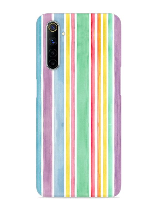 Hand Drawn Watercolor Snap Case for Realme 6