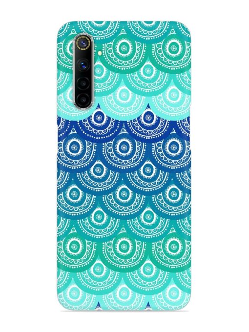 Ethnic Seamless Pattern Snap Case for Realme 6 Zapvi