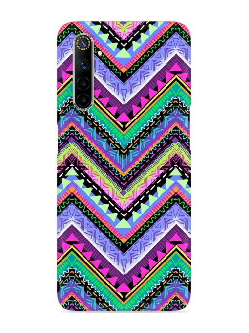 Tribal Aztec Print Snap Case for Realme 6