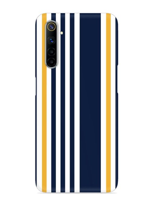 Seamless Stripe Pattern Snap Case for Realme 6