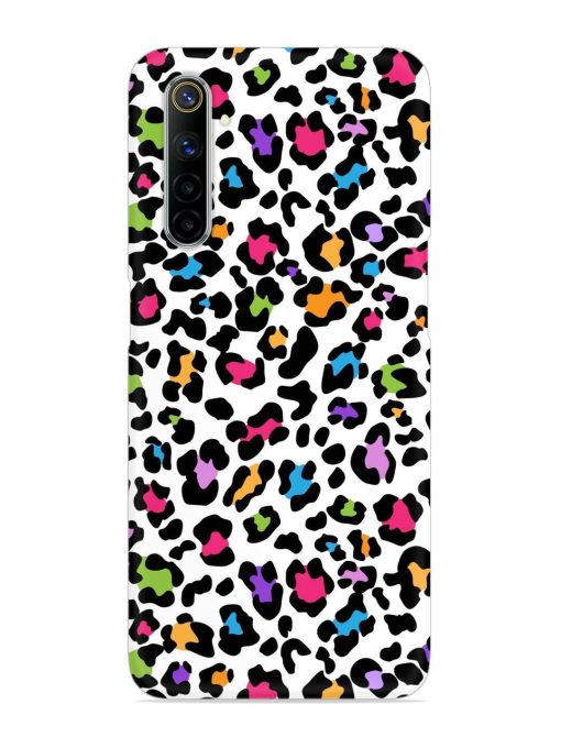 Seamless Leopard Pattern Snap Case for Realme 6