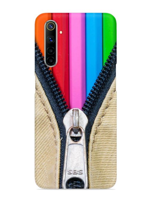 Zip In Color Snap Case for Realme 6 Zapvi