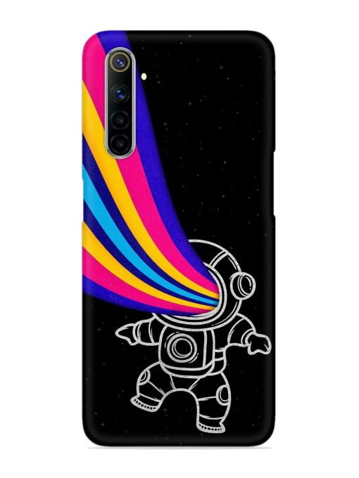 Astronaut Snap Case for Realme 6 Zapvi