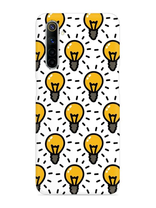 Light Bulb Seamless Snap Case for Realme 6 Zapvi