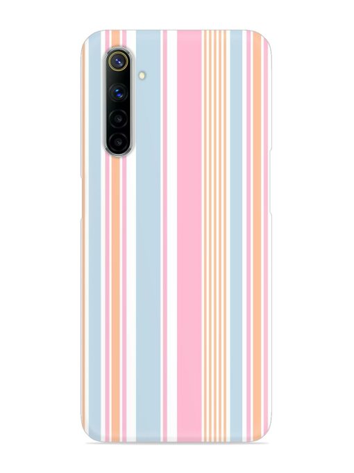 Stripe Seamless Pattern Snap Case for Realme 6 Zapvi