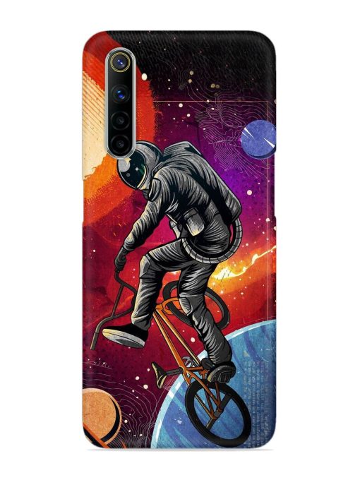 Super Eclipse Bmx Bike Snap Case for Realme 6 Zapvi