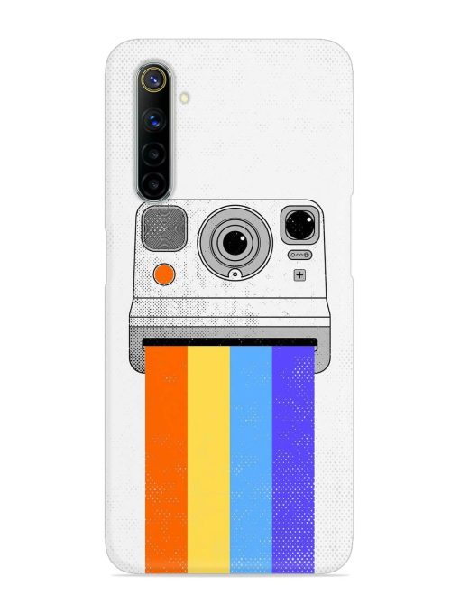 Retro Camera Art Snap Case for Realme 6 Zapvi