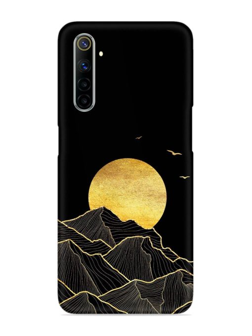 Golden Sunrise Snap Case for Realme 6 Zapvi