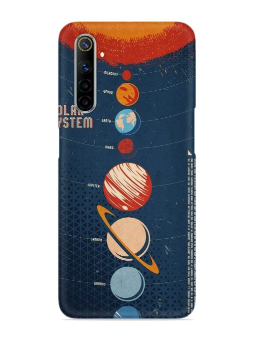 Solar System Vector Snap Case for Realme 6