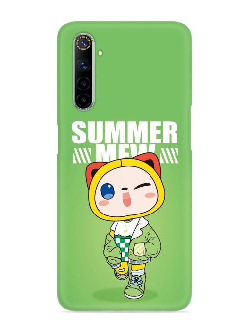 Summer Mew Snap Case for Realme 6