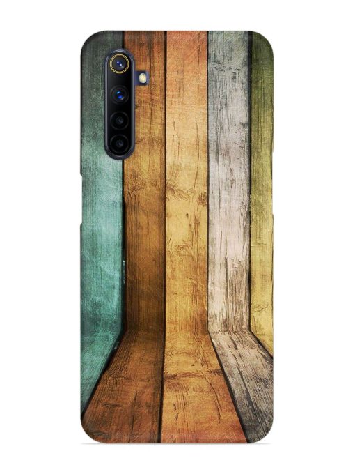 Wooden Realistic Art Snap Case for Realme 6I Zapvi