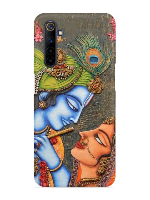 Lord Radha Krishna Flute Art Snap Case for Realme 6I Zapvi