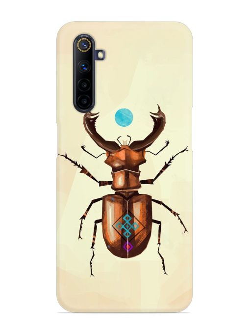 Stag Beetle Vector Snap Case for Realme 6I