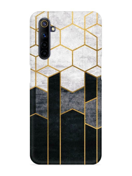 Cube Marble Art Snap Case for Realme 6I Zapvi