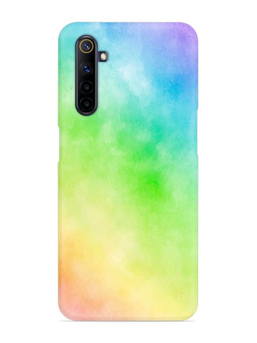 Watercolor Mixture Snap Case for Realme 6I Zapvi