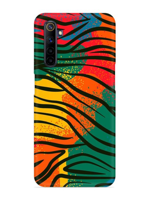 Bright Colorful Snap Case for Realme 6I Zapvi