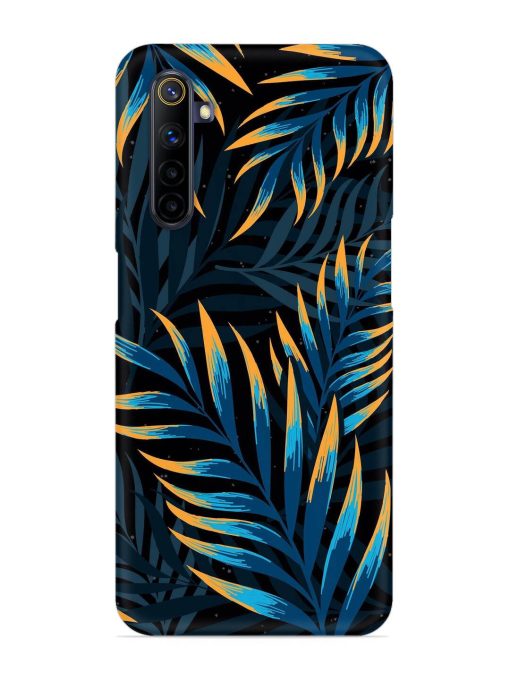 Abstract Leaf Art Snap Case for Realme 6I