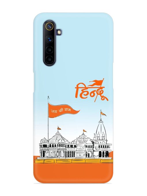 Ram Mandir Hindu Snap Case for Realme 6I Zapvi