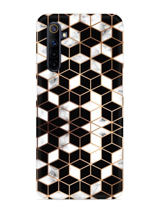 Vector Marble Texture Snap Case for Realme 6I Zapvi