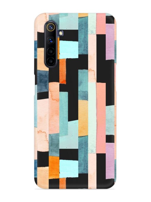 Geometric Seamless Pattern Snap Case for Realme 6I Zapvi