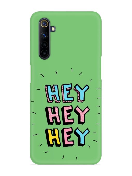 Hey Vector Cartoon Snap Case for Realme 6I