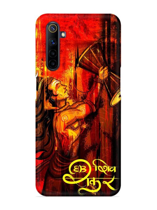 Illustration Lord Shiva Snap Case for Realme 6I