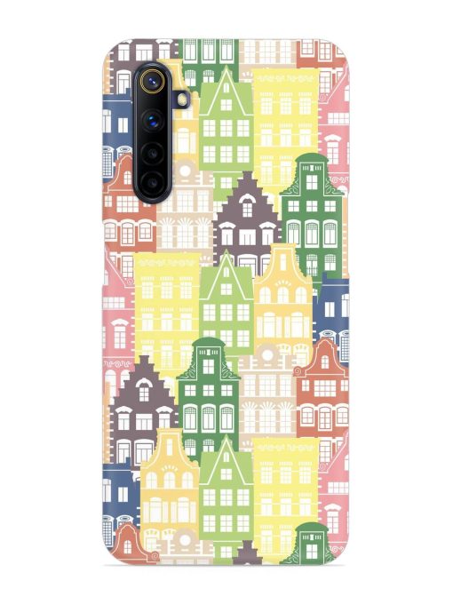 Seamless Shapes Pattern Snap Case for Realme 6I Zapvi