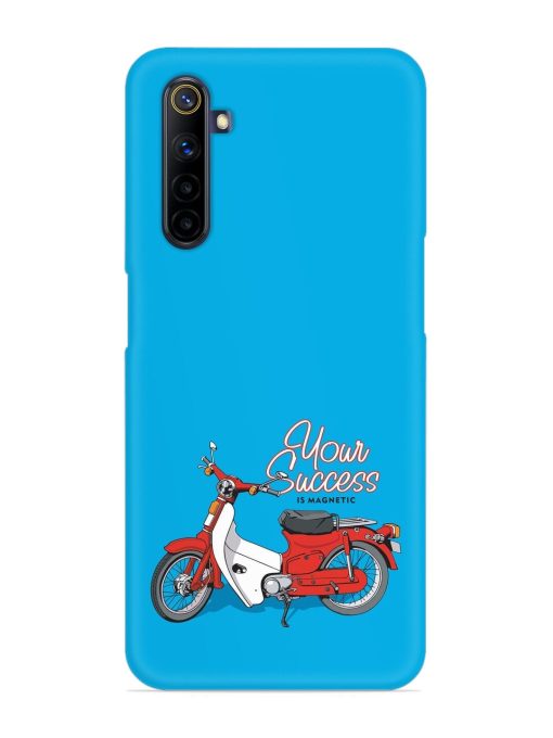 Motorcycles Image Vector Snap Case for Realme 6I Zapvi