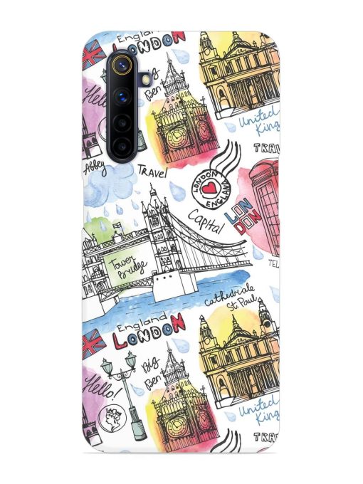 Vector London Landmark Snap Case for Realme 6I Zapvi