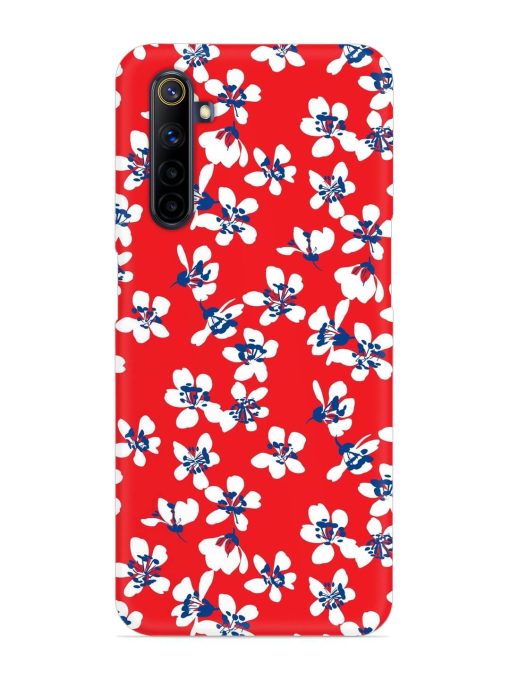 Hand Drawn Abstract Snap Case for Realme 6I Zapvi