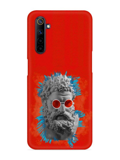 Contemporary Art Concept Snap Case for Realme 6I Zapvi