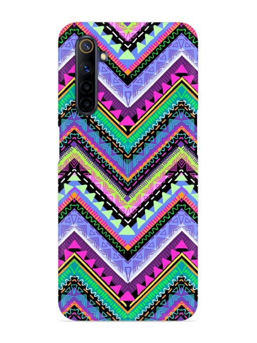 Tribal Aztec Print Snap Case for Realme 6I Zapvi