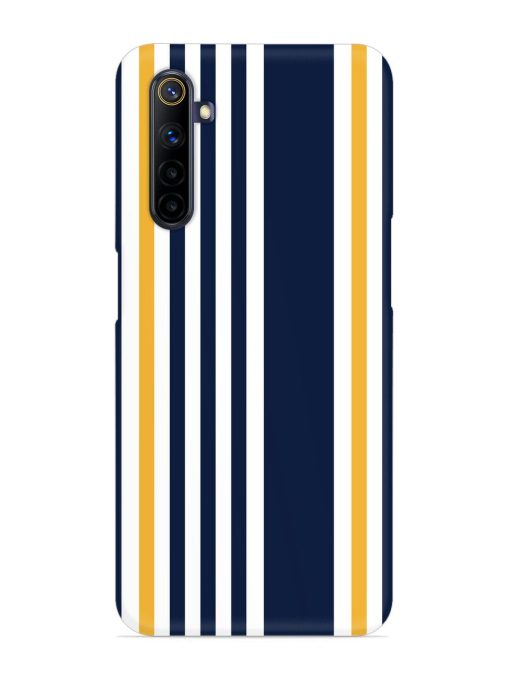 Seamless Stripe Pattern Snap Case for Realme 6I Zapvi