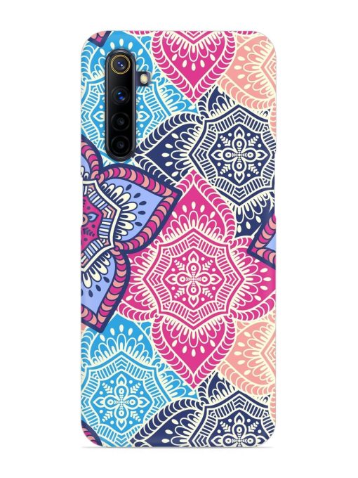 Ethnic Floral Seamless Snap Case for Realme 6I Zapvi