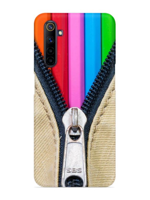 Zip In Color Snap Case for Realme 6I