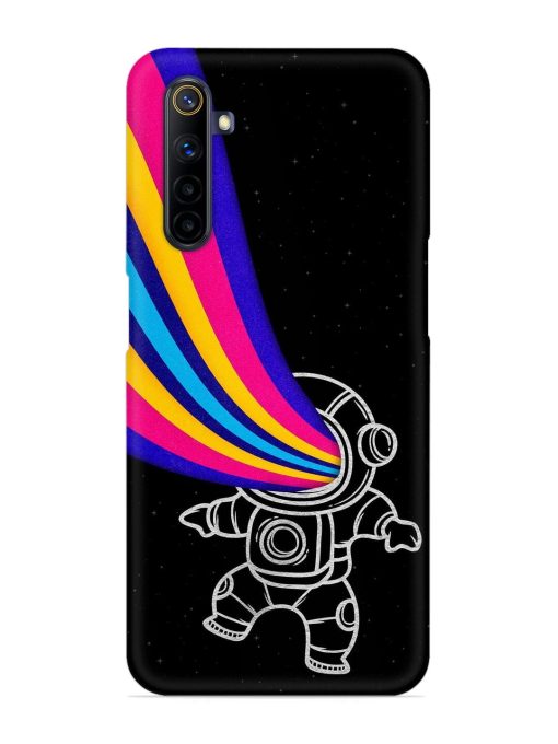 Astronaut Snap Case for Realme 6I Zapvi