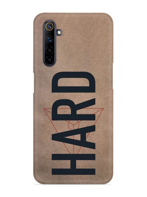 Hard Typo Snap Case for Realme 6I Zapvi