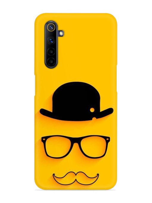 Classic Face Vector Snap Case for Realme 6I Zapvi